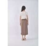 (S) wannabe韓牌寬鬆棕色長裙二手衣, , large