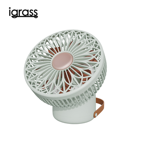 igrass Multifunctional Oscillating Lighting Fan-Mountain Green
