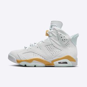 Kixpress-Nike 耐吉 WMNS Air Jordan 6 Retro 男女 運動休閒鞋 AJ6 白黃 [DQ4914-074]