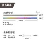 【純鈦小吸管 鈦原色】17cm 鈦 吸管 環保吸管 旅行吸管, , large