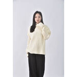 (XL) s boun boun高領白色毛衣二手衣, , large