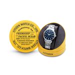 CITIZEN 星辰 限量黑潮復古版 機械錶-41mm NK0008-85L, , large