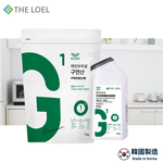 【THE LOEL】Antibacterial Natural Citric Acid Cleaning Powder Value Set (400g bottle + 1kg bag), , large