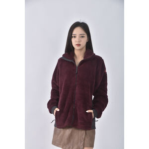 (S) helly hansen質感刷毛紅色外套二手衣
