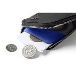 |快速出貨|Bellroy 小錢包 卡片收納包 拉鍊包 零錢包 優質環保皮革-外灰/內鈷藍, , large