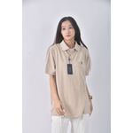 (L) polo ralph lauren質感棉質純棉杏色短袖上衣二手衣, , large