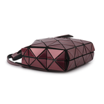 ISSEY MIYAKE BAO BAO CARAT-2 3X3 亮面金屬色手提小方盒/酒紅色, , large