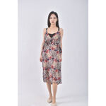 (S) whowhatwear質感吊帶花紋紅色洋裝二手衣, , large