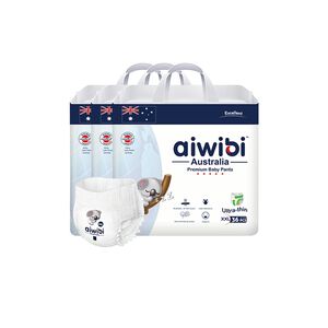 Aiwibi 愛薇彼 零觸感瞬吸褲型紙尿褲 M(三包裝) 紙尿褲 嬰兒紙尿褲 尿布 褲型 超薄透氣