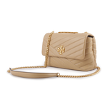 TORY BURCH Kira 縫線設計小款肩背/斜背二用包/沙漠色, , large
