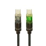GliTTER GT-2570 TYPE-C充電線智能電量顯示 支援60W快充, , large