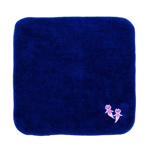embroidered towel aquarium sea angel