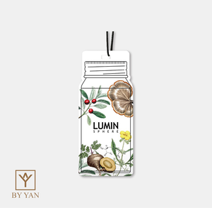 LUMIN SPHERE &times; BY YAN 聯名香氛卡 《 ANDES ROOT 安地斯之根》擴香卡 3入