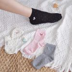[凱美棉業] 10雙組 隨機出色 MIT台灣製 點點刺繡純棉童襪 精緻圖案設計 3-6歲, , large