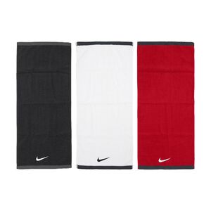 NIKE FUNDAMENTAL TOWEL 毛巾 80x35cm 戶外 運動 家居 素色 純棉 吸水佳 黑 白 紅