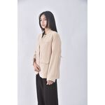 (S) nique質感杏色外套二手衣, , large