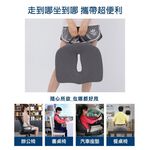 【日本旭川】AIRFit氧活力人體工學護脊紓壓坐墊 椅子坐墊 辦公 靠墊 尾椎 坐墊 舒壓 記憶棉坐墊 記憶坐墊 電腦椅, , large