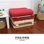 Removable and washable-palace jacquard L-shaped sofa solid wood chair cushion, 經典菱格, large