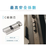 【Leo手機周邊專賣店】 CLENP 智能電子鎖 / CLP-F201 / 冰河藍 / 到府安裝私訊聊聊, , large