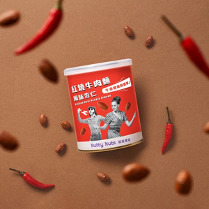 [HSIN YUAN] NuttyNuts Braised Beef Noodles Almond  (30g x 1 Can)