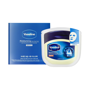 【Vaseline】保濕面膜 10片 #Moisturizing(藍)