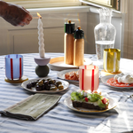 【英國 MÆGEN】刺繡棉麻餐巾組-橄欖綠 (蘆筍), , large