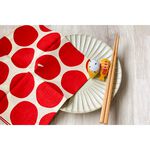 日本製 KAMAWANU Furoshiki 風呂敷/包袱布 全棉 方巾 手巾 多功能手帕 50x50 cm (蘋果), , large