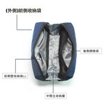 【YUN JOIN】TWILL-輕量多功能收納包-綠色 化妝包 3C收納包 盥洗包 過夜包 手拿包 輕量, , large