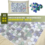 【多利寶寢具】Indian_綠憶琉璃枕頭  (枕頭偏硬 喜中高枕適用), , large