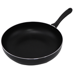 米雅可黑晶導磁深型不沾平底鍋-33cm-2支, , large