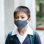 【淨對流】抗霾布織口罩 Basic款 兒童版 G1 粉桃, , large