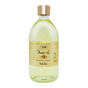 【SABON】綠玫瑰沐浴油 500ml 附壓頭