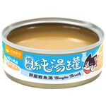 汪喵星球-無膠純湯罐80g-鰹魚, , large