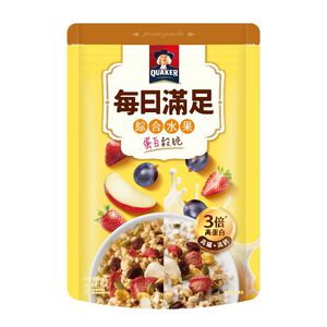 桂格每日滿足蛋白穀脆-綜合水果250g