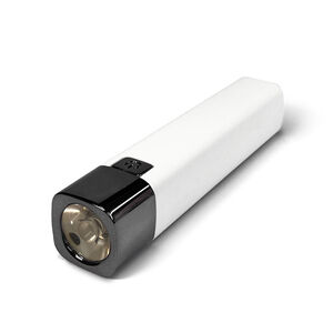 迷你USB隨身手電筒 LED手電筒 無印極簡風 環保充電式