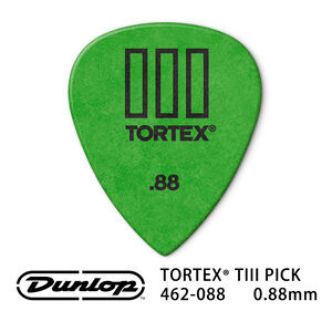Jim Dunlop Tortex TIII 462R 0.88mm Pick (三片、十片組)【敦煌樂器】