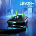 KTnet M8 LED光學滑鼠1000DPI 人體工學設計 呼吸燈效果, , large