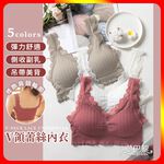 [夢巴黎] V領蕾絲內衣, , large
