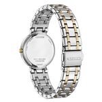 CITIZEN 星辰 LADY 優雅菱格紋光動能女錶 EW2696-84A, , large