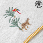 【SOLO歐洲家居】LCW Home 土耳其製 50x80cm 熱帶森林探險刺繡純棉毛巾 100%純棉 超吸水, , large