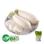家樂福有機鮮切白蘿蔔300g, , large