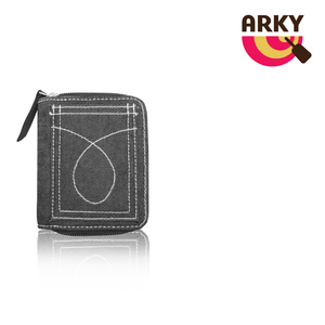 ARKY Coin Wallet Jeans Black