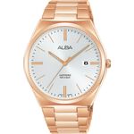 ALBA 雅柏 東京情人時尚手錶-銀x玫塊金/41mm VJ42-X286K(AS9J60X1), , large