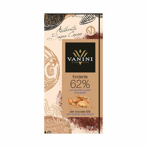 BAR COCOA 62 WITH AMARETTO TASTE BISC