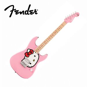Fender x Hello Kitty Limited Edition Stratocaster 電吉他【敦煌樂器】