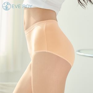 【伊柔 EVEROY】經典舒適純棉高腰內褲 M-2XL/Q加大尺碼內褲 9817-41 橘色