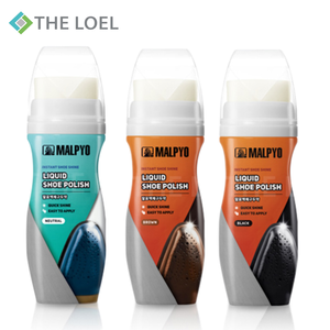 【THE LOEL】 液體拋光鞋油3入組(黑色+棕色+無色) 75ml / 優質天然液態蠟 🎉雙12優惠(12/1~12/14)-買就送 Catchmop 多用途圓形清潔布1入裝