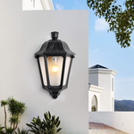 【卡米達】E27戶外庭園壁燈(CA1031WBBK), , large