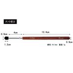 【Galatea葛拉蒂】 紅木系列R2RS光峰羊毛暈染刷/鼻影刷, , large