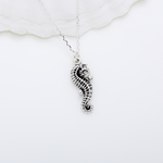 【Angel & Me】Mr. seahorse paternal love s925 sterling silver necklace gift, , large